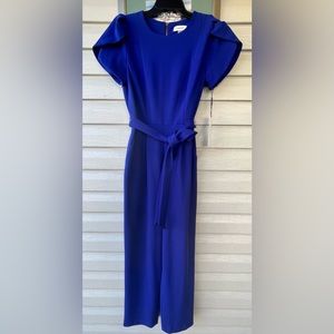 New Calvin Klein Tulip sleeve Jumpsuit